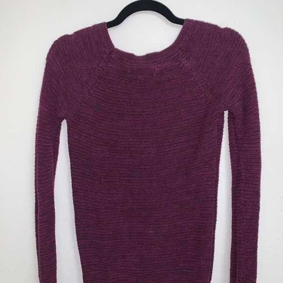 Ann Taylor loft maroon-ish color sweater can - Picture 6 of 6